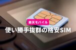 【楽天モバイル】海外在住者のおすすめSIM！日本への通話無料！メリットデメリットから申込の流れまで一挙解説！