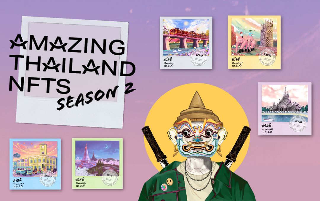 タイ国政府観光庁のNFTキャンペーン第2弾！スタンプラリーのように観光