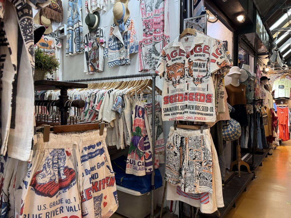 タイランドマーケットページです TESHIKI｜アンダーウェア フラワープリント コットン パンツ